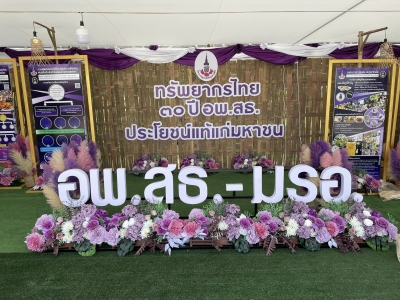 ขอเชิญเข้าร่วมงานการประชุมวิชาการและนิทรรศการ ทรัพยากรไทย: 30 ปี อพ.สธ. ประโยชน์แท้แก่มหาชน  ระหว่างวันที่ 19 - 23 กันยายน 2565  ณ มหาวิทยาลัยวลัยลักษณ์ จังหวัดนครศรีธรรมราช